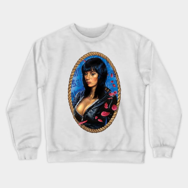 Nico Robin Crewneck Sweatshirt by chloetattooartist